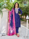 Skyline Vol 20 By Blue Hills Chinon Silk Readymade Suits Wholesale Shop In Surat 
